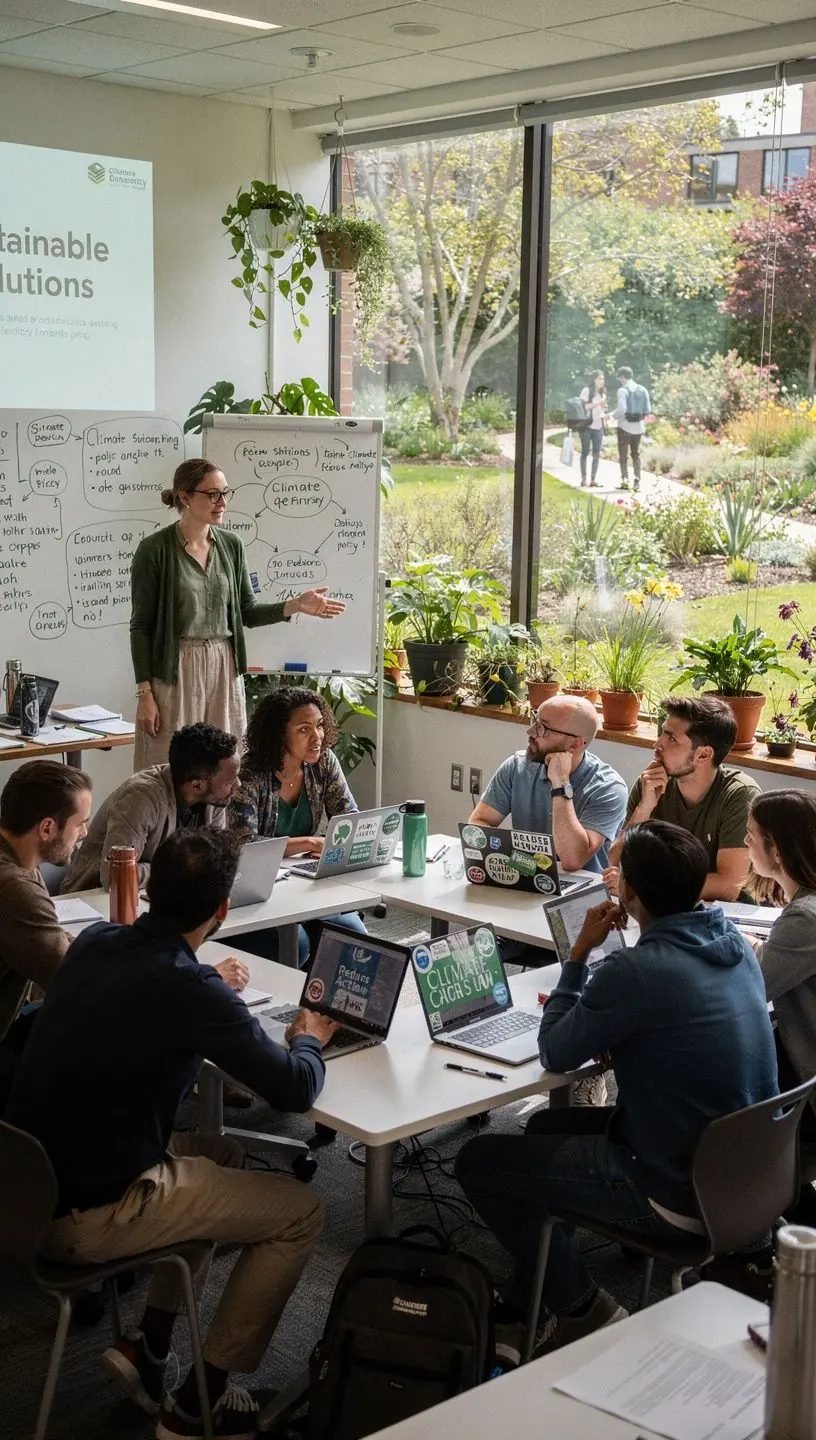 Pohled na horskou krajinu s jasnД› modrou oblohou a mraky